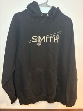 Smith Optics | Chairlift Logo Hoodie - Black ; Mens Medium